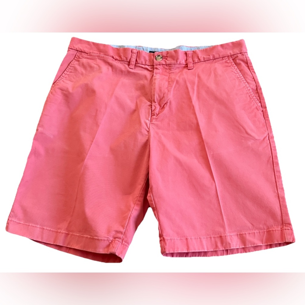 TOMMY HILFIGER Salmon Coral Chino Preppy Walking Shorts Men’s Size 36